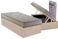 Cama Box Baú Filhão +Colchão Espuma D33 C1429 Herval
