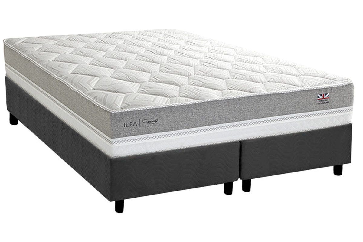 Cama Box CRC +Colchão Molas C1672 Herval