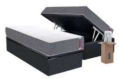 Cama Box Baú Filhão +Colchão D28 Single Core Herval