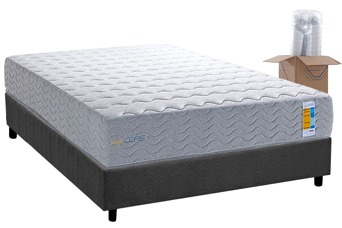 Cama Box CRC +Colchão Molas Bumpcore Herval