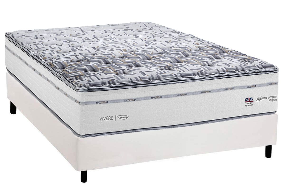Cama Box CRC +Colchão Molas C1723 Herval
