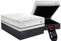 Cama Box Baú Filhão +Colchão c/Massagem Roma Herval