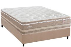 Cama Box Filhão +Colchão Molas Angres Herval