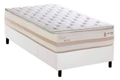 Cama Box Filhão +Colchão Molas Real Herval