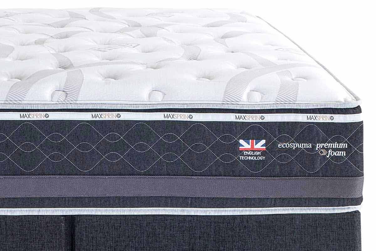 Cama Box CRC +Colchão Molas C1783 Herval