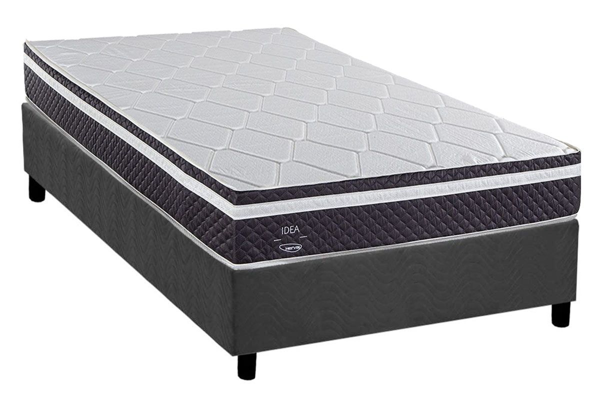 Cama Box CRC +Colchão Molas C1789 Herval
