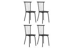 Cadeira Sala de Jantar 154 Aço Kit 4 Uni - Carraro