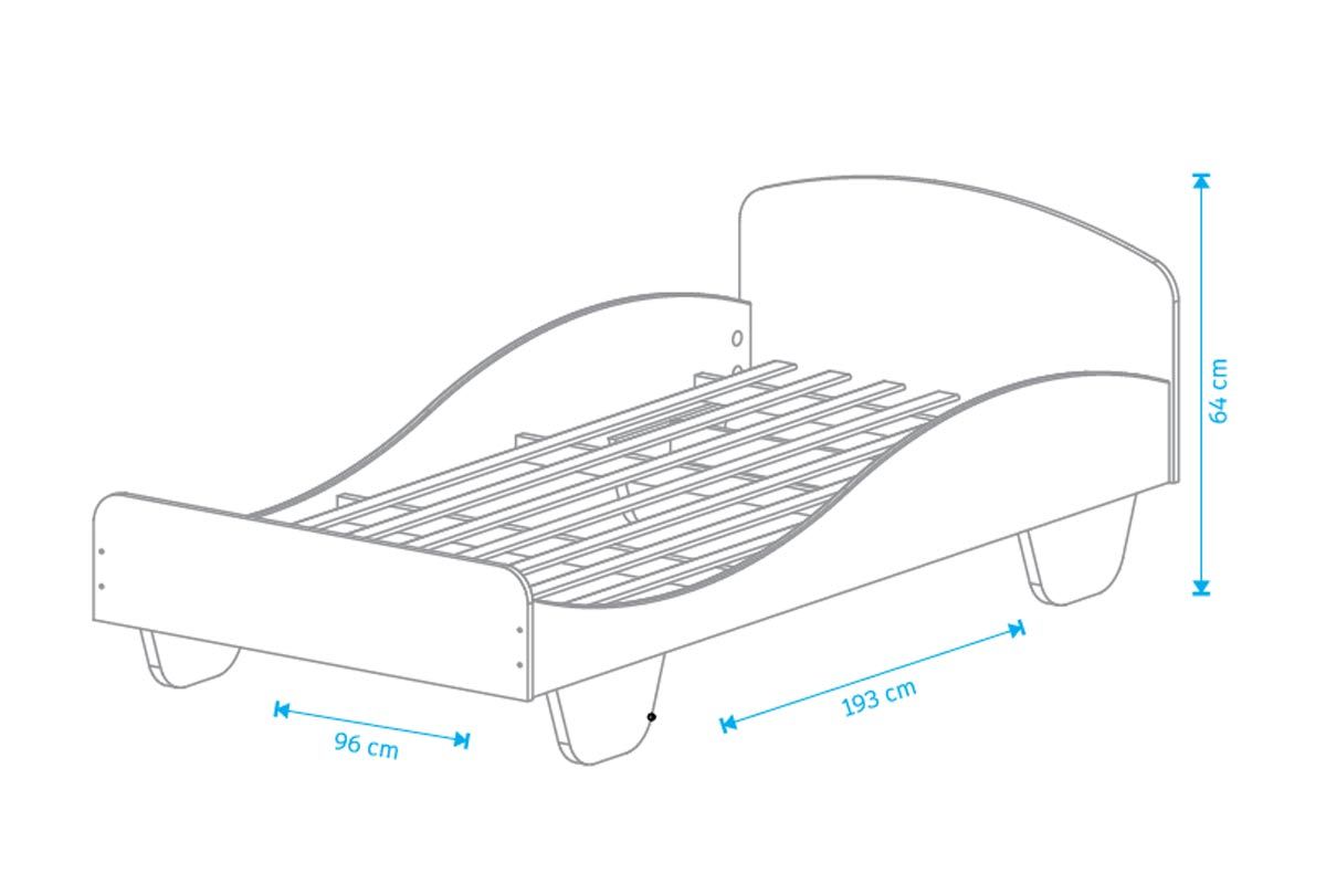Mini Cama Infantil Sol - Peroba Mini Cama Infantil Sol - Peroba
