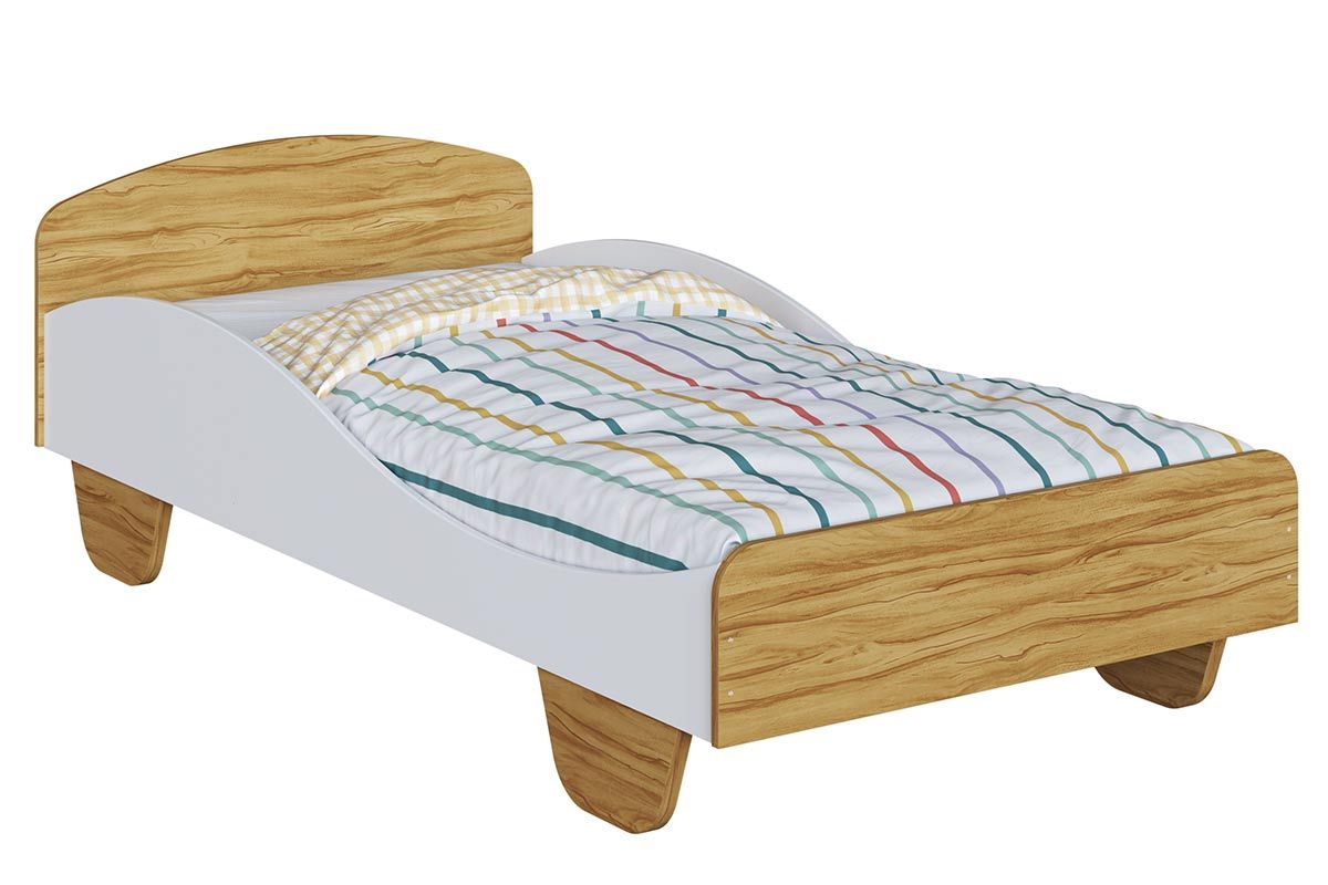 Mini Cama Infantil Sol - Peroba Mini Cama Infantil Sol - Peroba