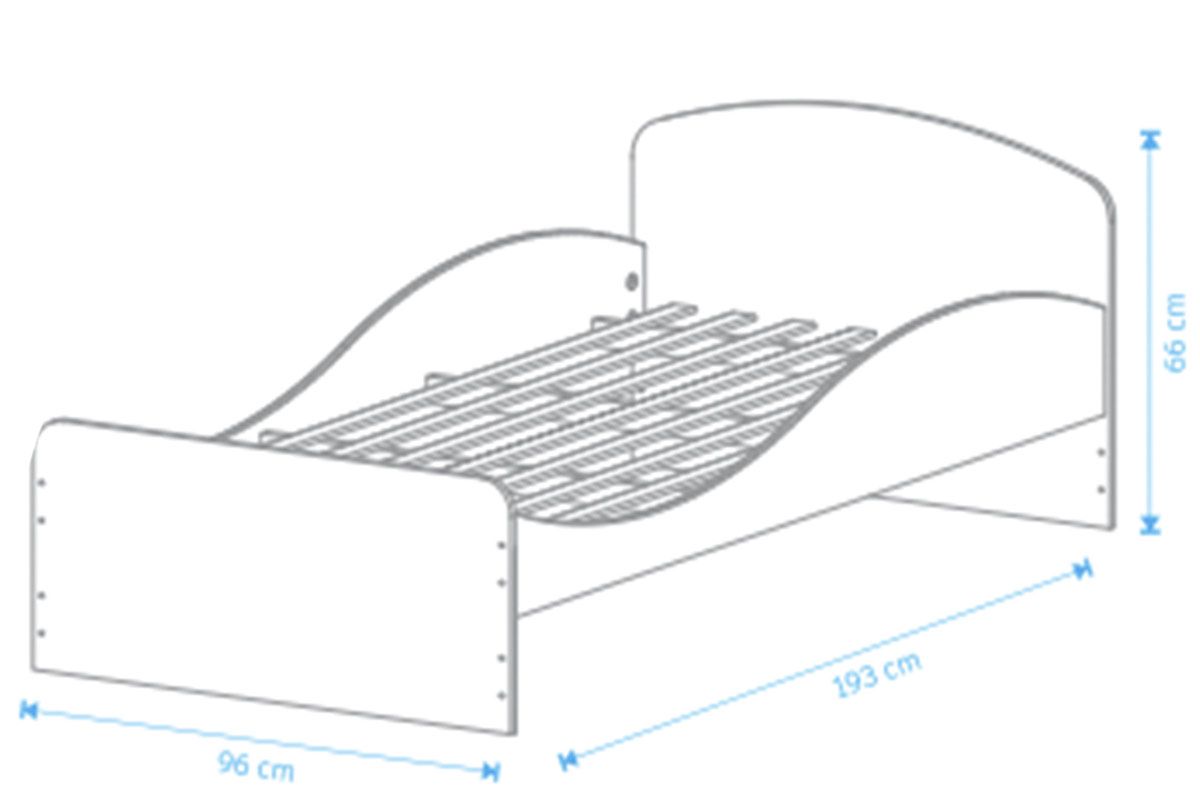 Mini Cama Infantil Lua - Peroba