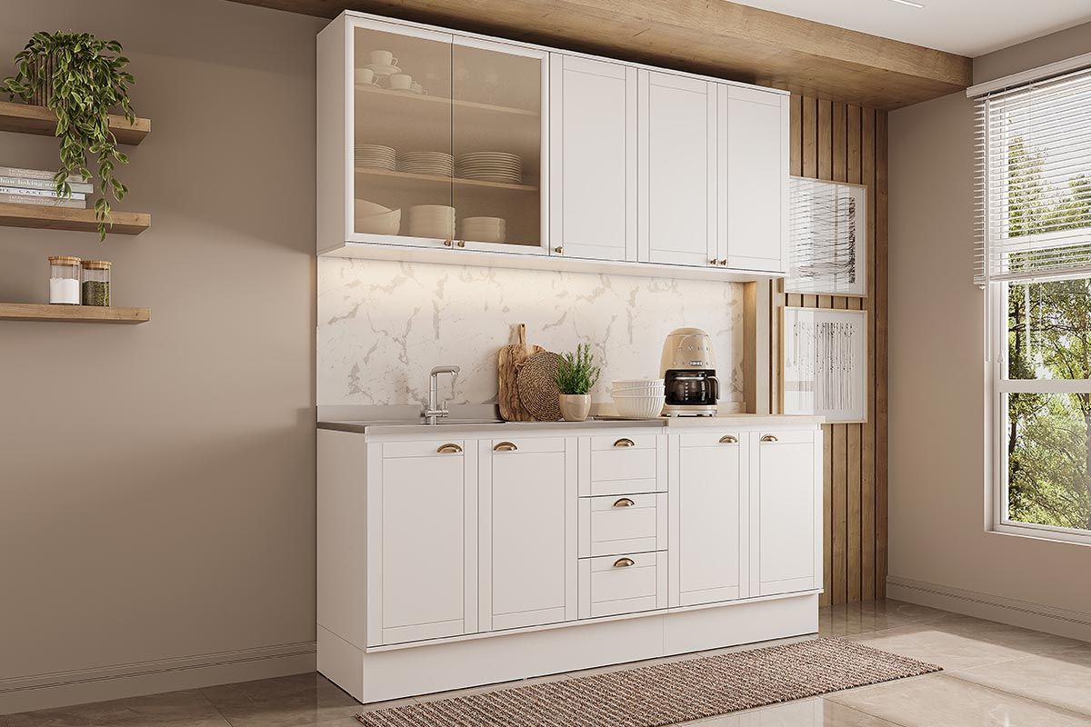 Cozinha Completa Carraro 4 Peças Bella C4P249