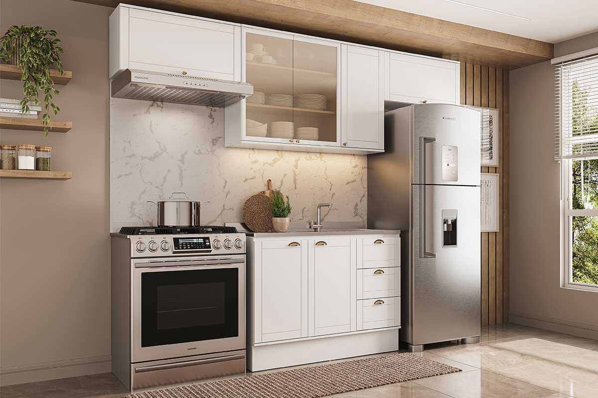 Cozinha Completa Carraro 4 Peças Bella C4P253