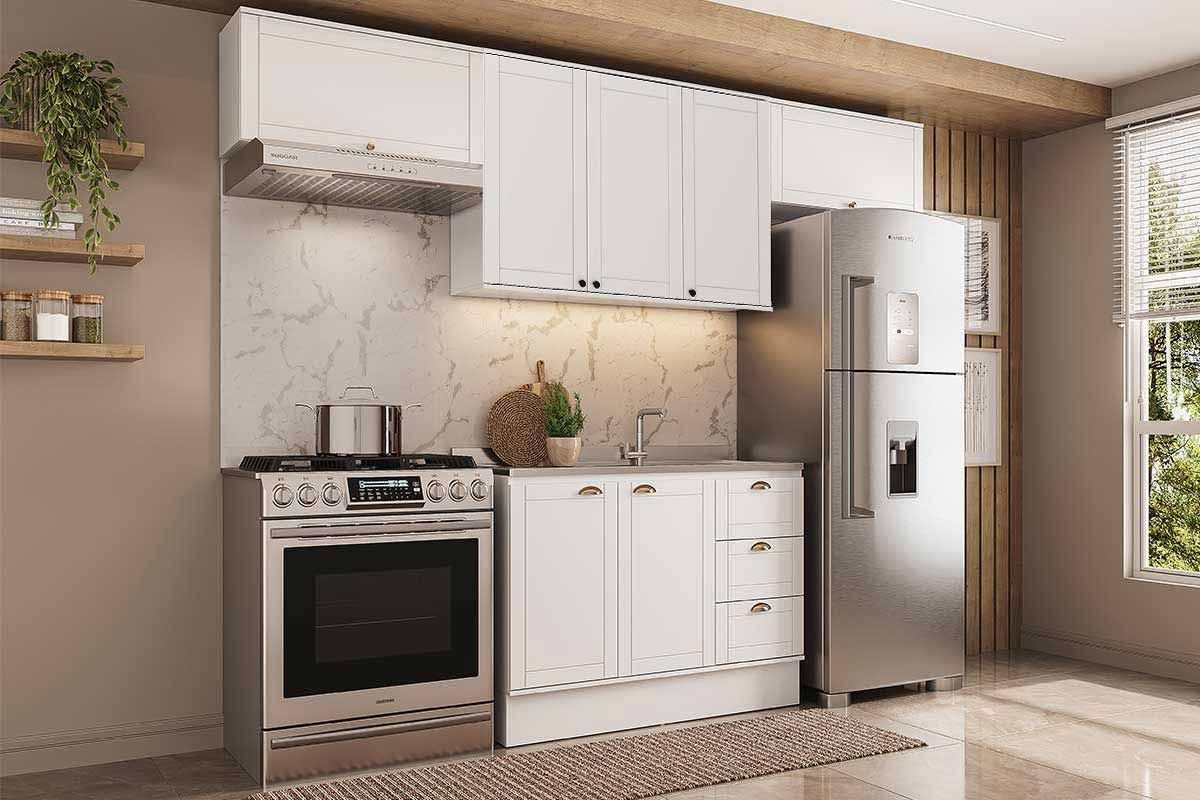 Cozinha Completa Carraro 4 Peças Bella C4P254