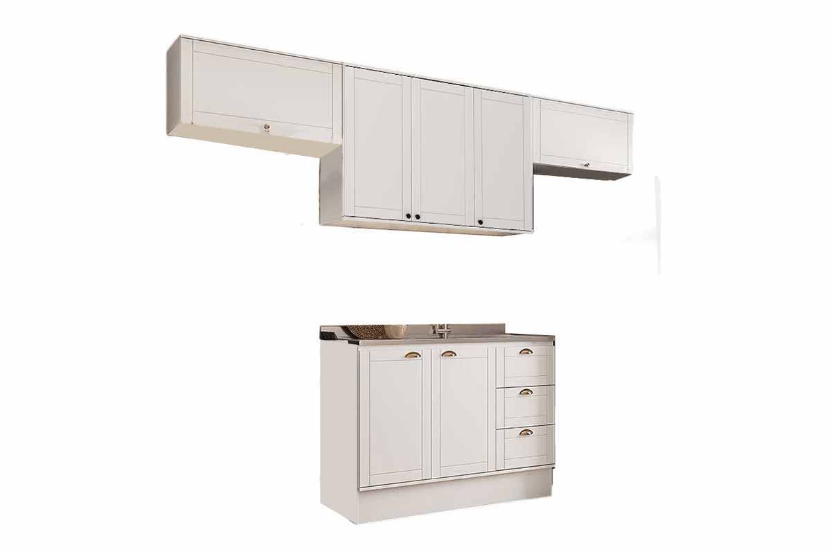 Cozinha Completa Carraro 4 Peças Bella C4P254