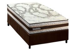Cama Box Filhão +Colchão Ortopédico Resiste Hotel Paropas