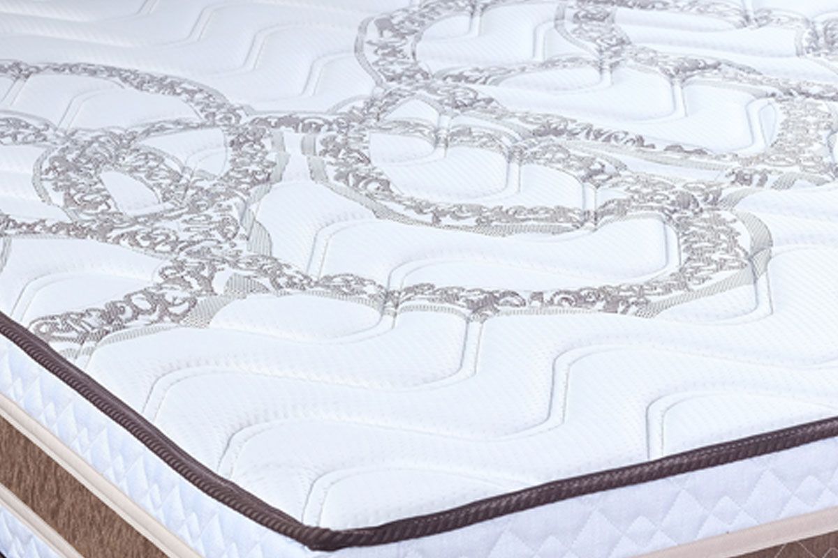 Cama Box CRC +Colchão Ortopédico Resiste Hotel Paropas