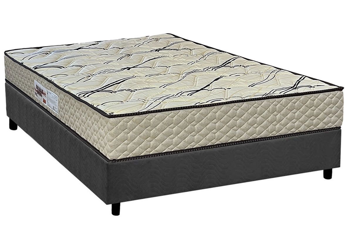 Cama Box CRC +Colchão Ortopédico Max Sono Paropas