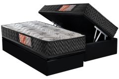 Cama Box Baú Filhão +Colchão D23 Pasquale Paropas