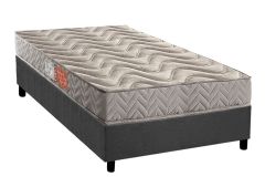 Cama Box Filhão +Colchão Espuma D45 Pasquale Paropas