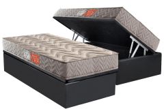 Cama Box Baú Filhão +Colchão D45 Pasquale Paropas
