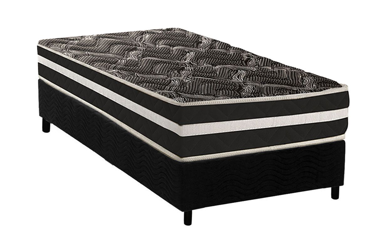 Cama Box CRC +Colchão Ortopédico Master Paropas