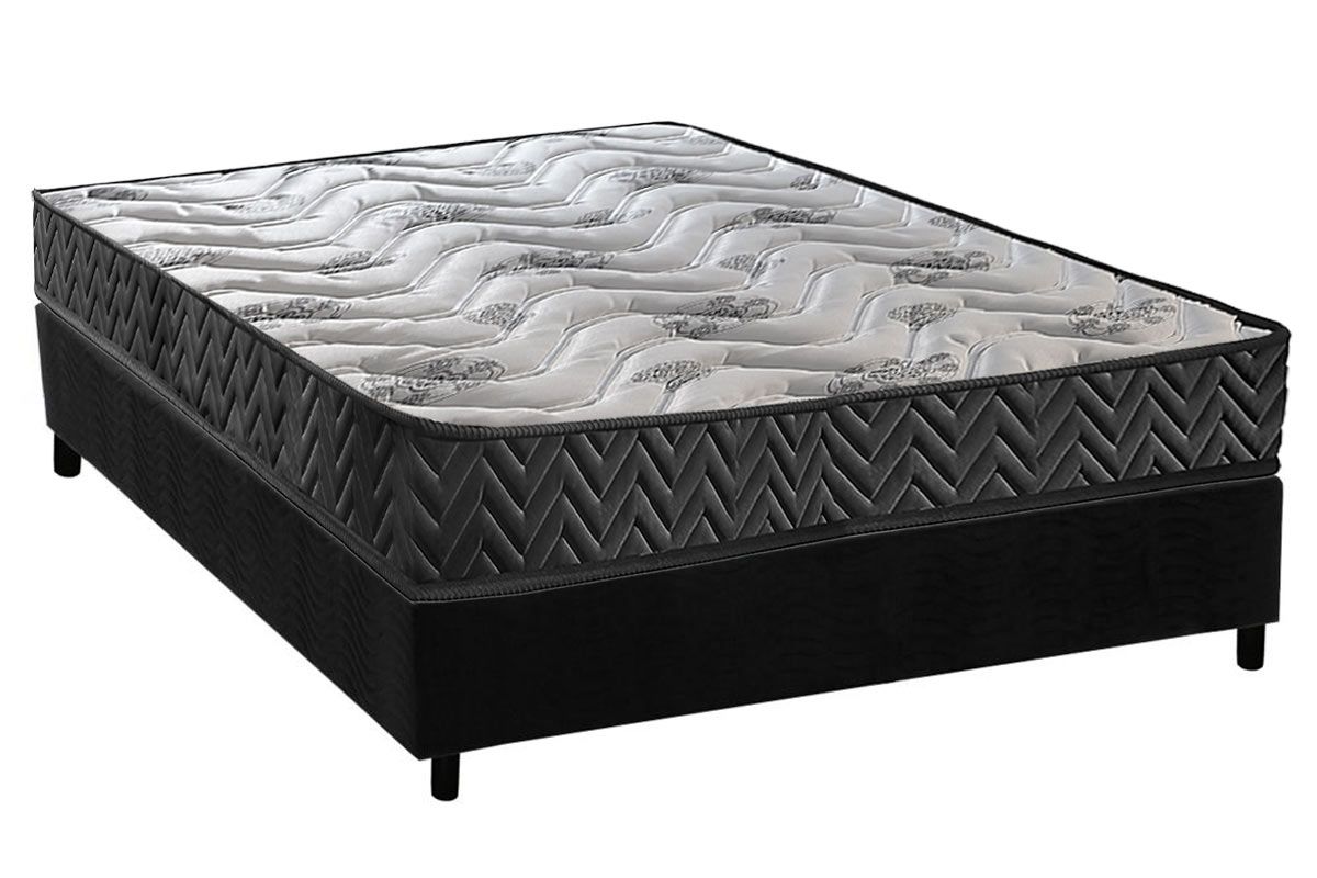 Cama Box CRC +Colchão D45 Pasquale Wave Paropas