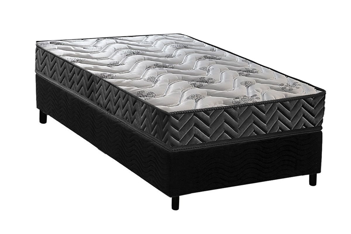 Cama Box CRC +Colchão D45 Pasquale Wave Paropas