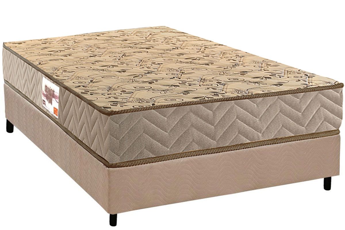 Cama Box CRC +Colchão Ortopédico Royalle Paropas