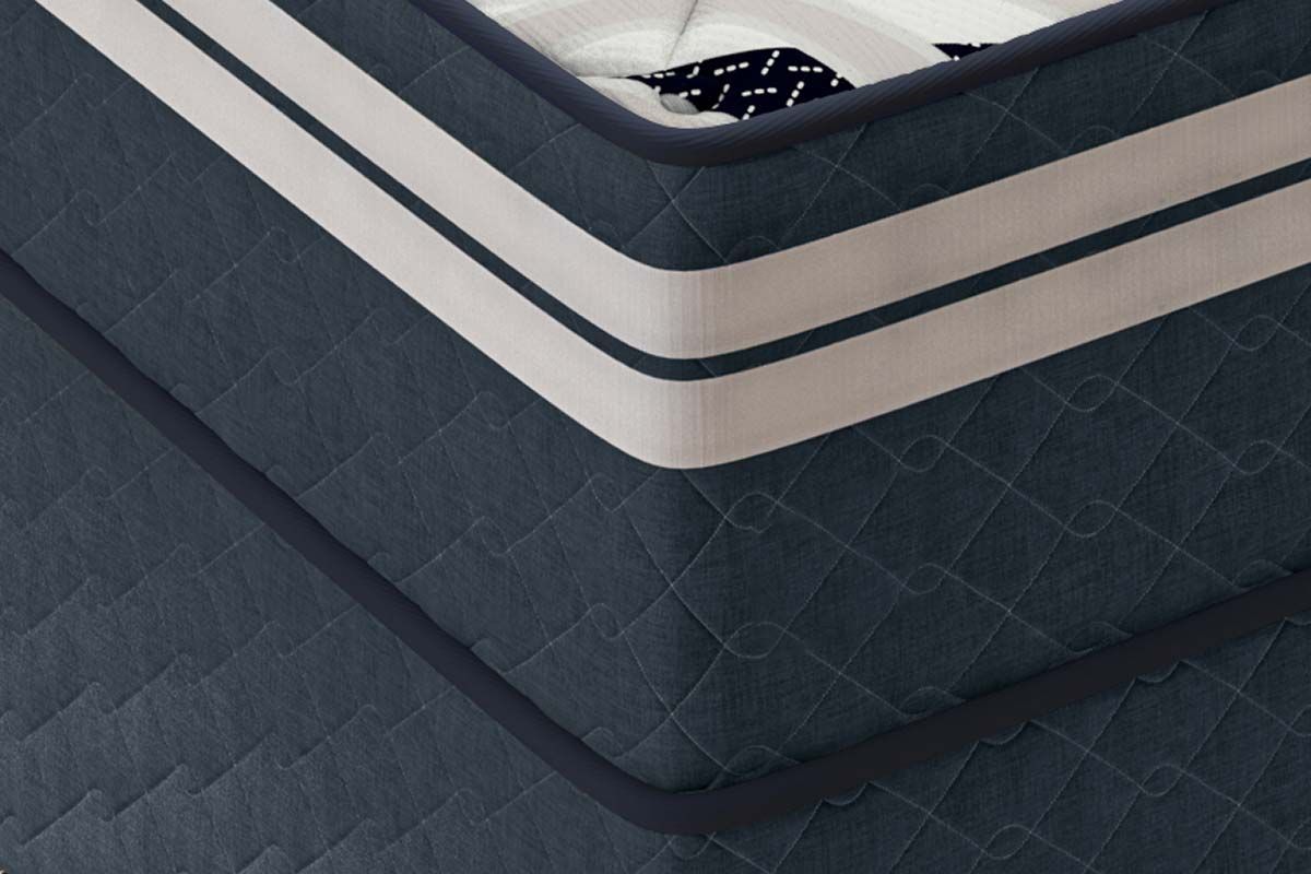Cama Box CRC +Colchão Molas La Confort Paropas