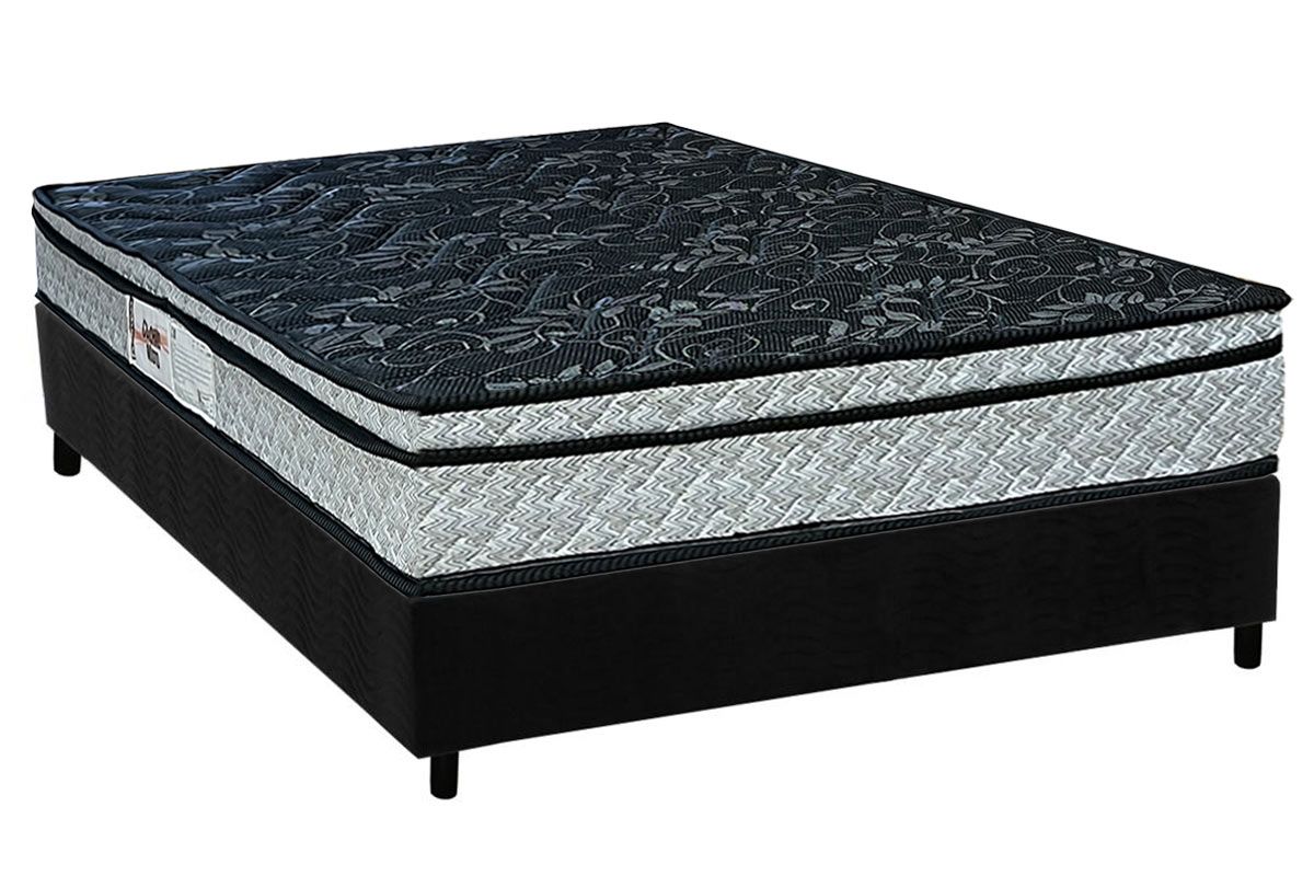 Cama Box CRC +Colchão D28 Conforto Firme Paropas