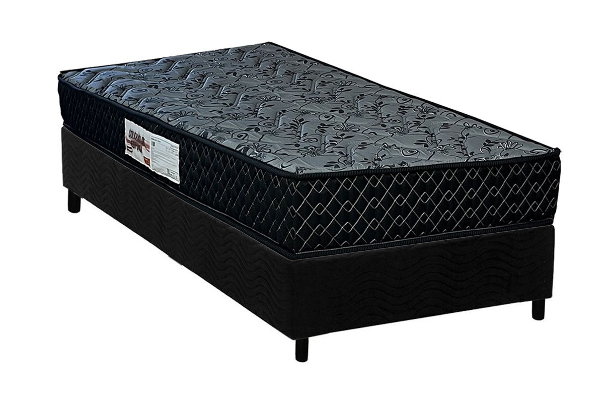 Cama Box CRC +Colchão Ortopédico Prime Gold Paropas