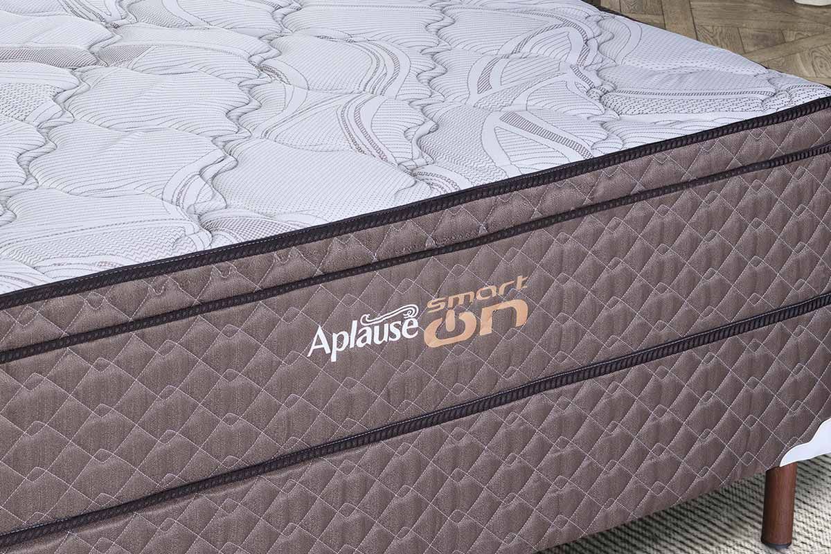 Cama Box Baú CRC +Colchão c/Massagem Aplause Paropas
