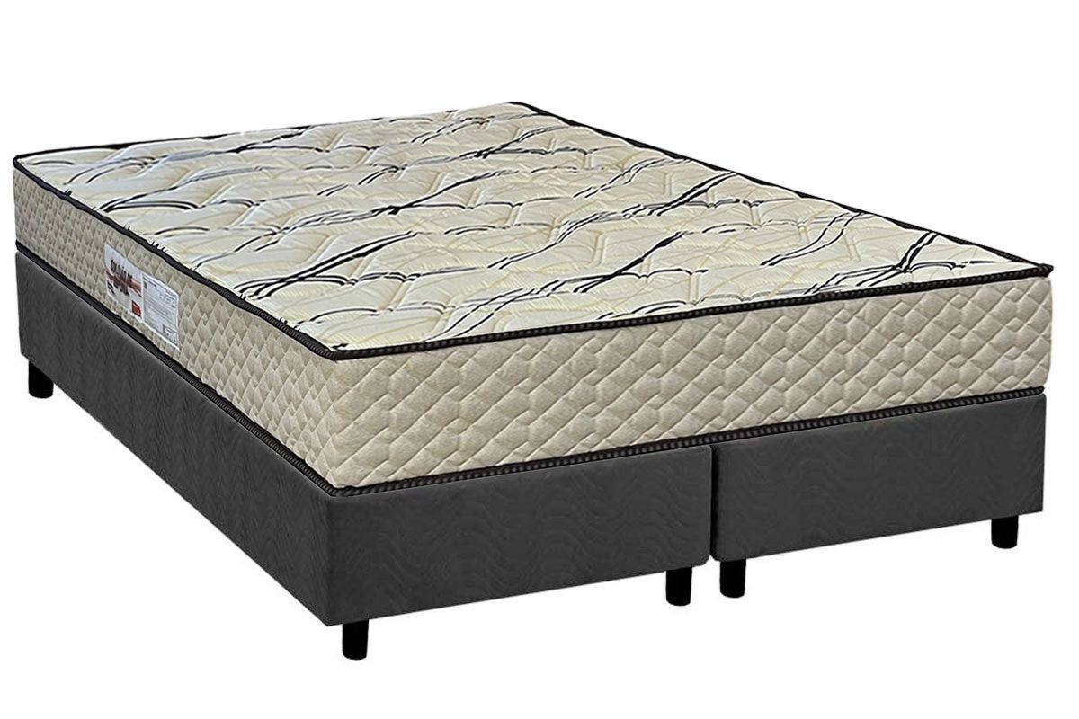 Cama Box CRC +Colchão Ortopédico Max Sono Paropas