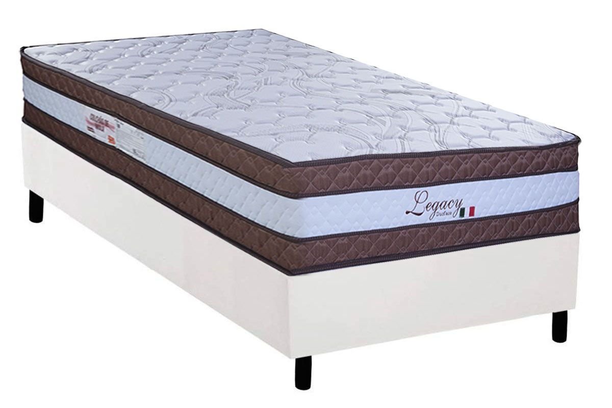 Cama Box CRC +Colchão Molas Legacy Paropas