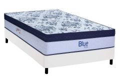 Cama Box Filhão +Colchão Molas Blue Paropas