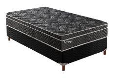 Cama Box Filhão +Colchão Molas Privilege Paropas