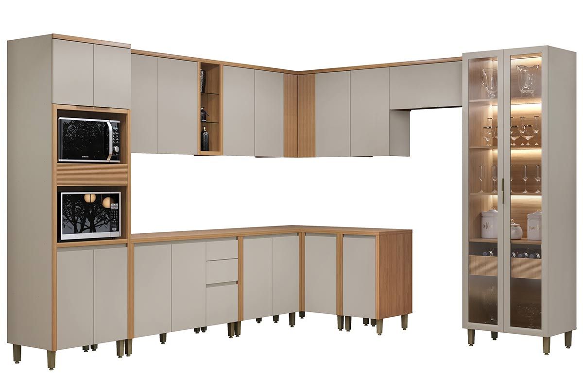 Cozinha Completa Linea Brasil 11 Peças Allure CP01