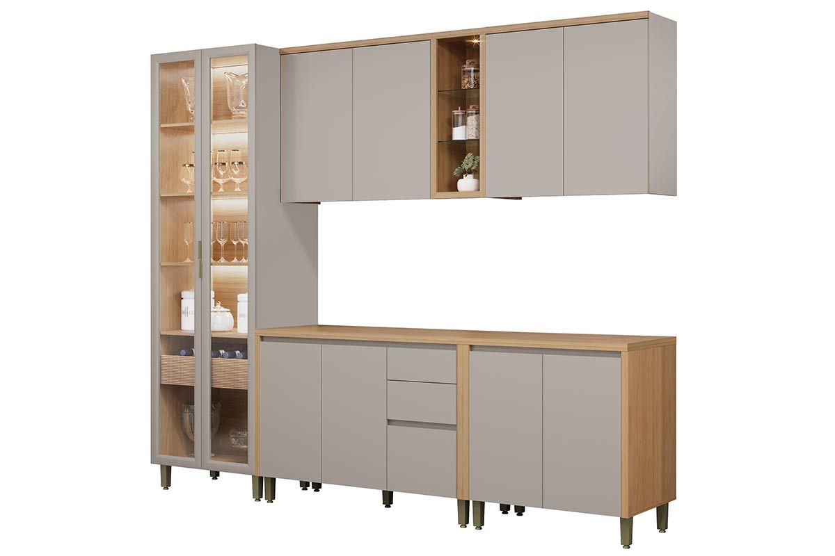 Cozinha Completa Linea Brasil 5 Peças Allure CP05