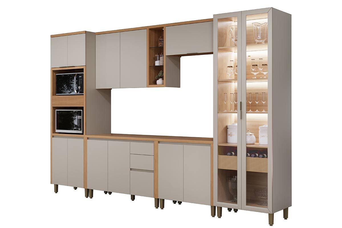 Cozinha Completa Linea Brasil 6 Peças Allure CP07