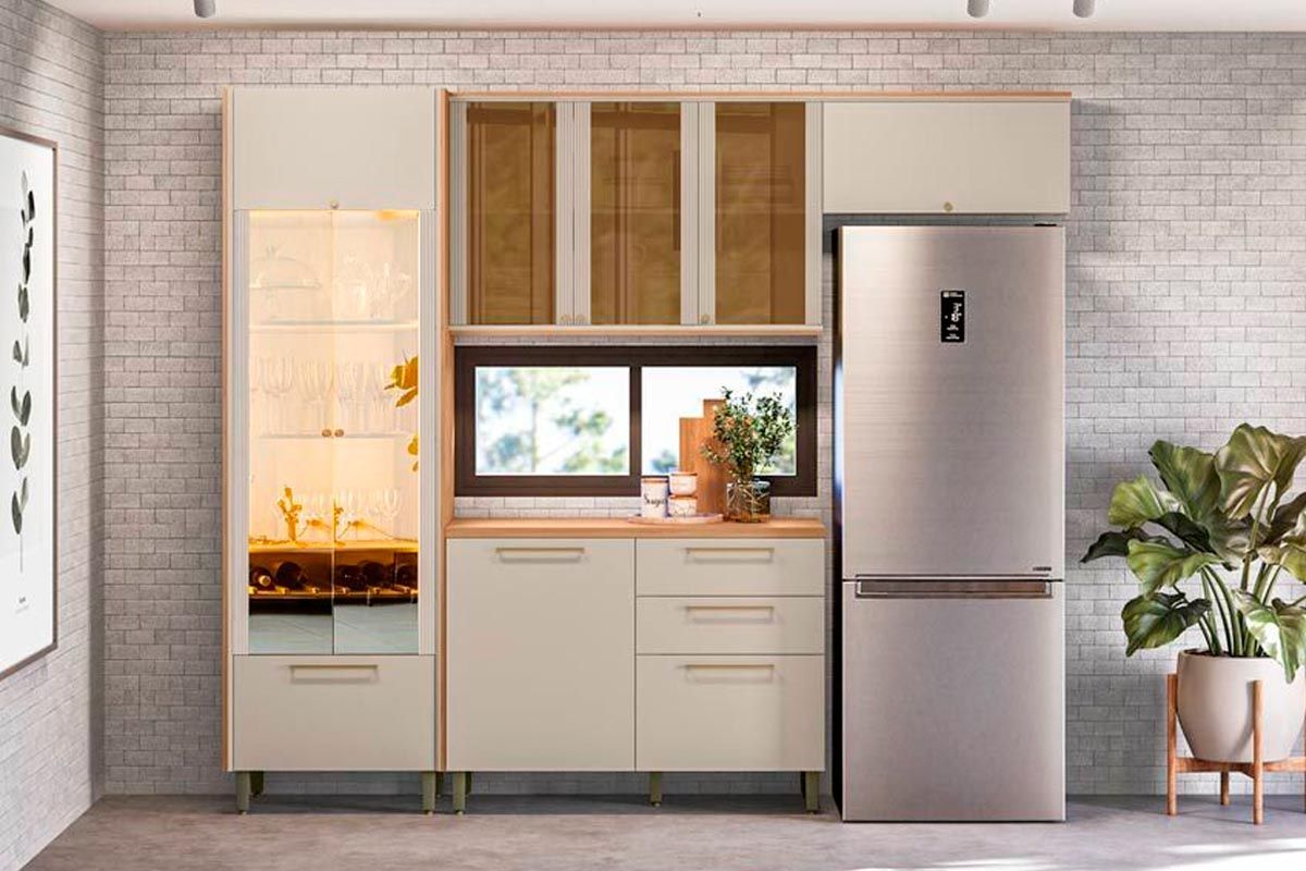 Cozinha Completa Linea Brasil 4 Peças Atena CP06