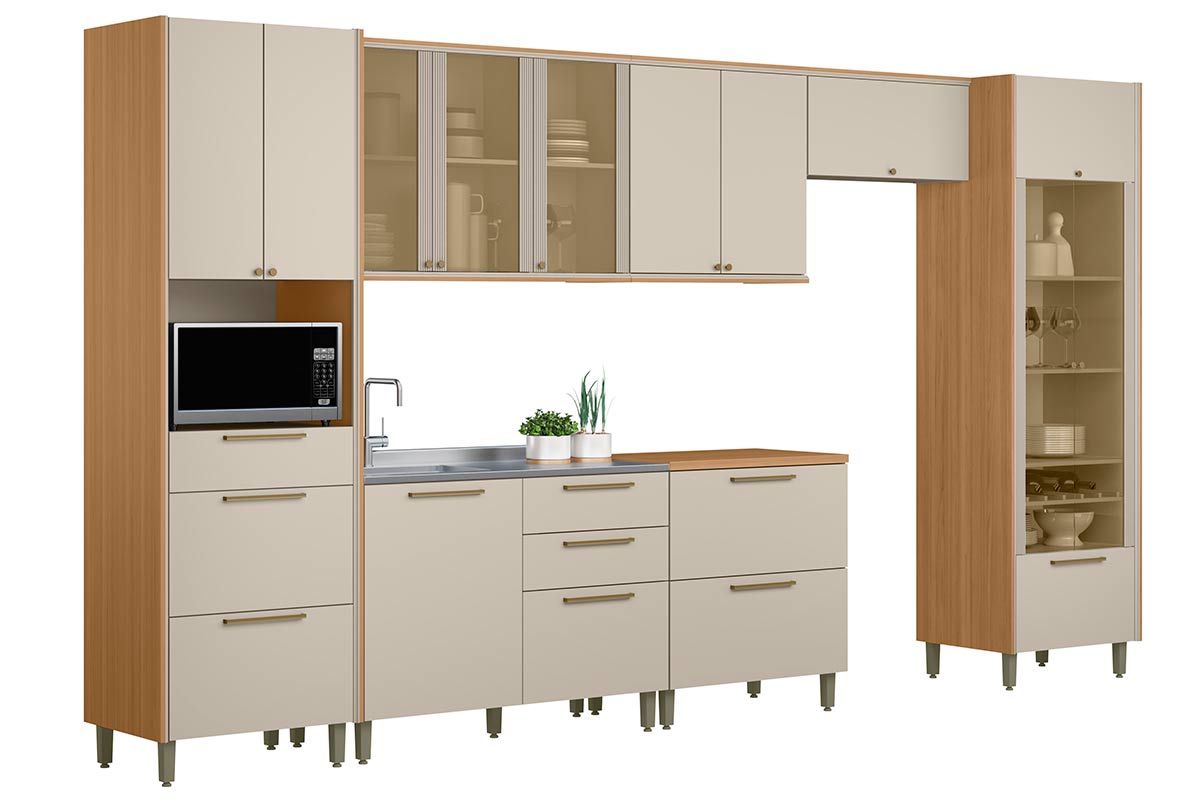 Cozinha Completa Linea Brasil 7 Peças Atena CP08