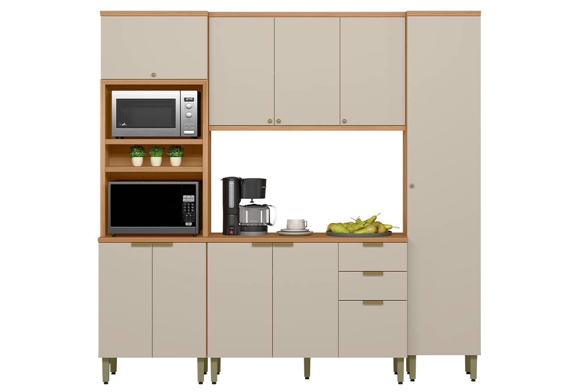 Cozinha Completa Linea Brasil 4 Peças Selene CP09