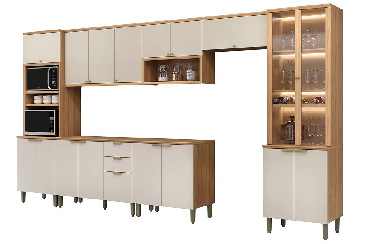 Cozinha Completa Linea Brasil 7 Peças Selene CP12