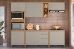 Cozinha Completa Linea Brasil 5 Peças Allure CP12