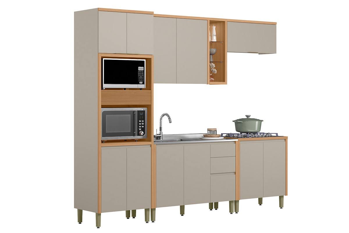 Cozinha Completa Linea Brasil 5 Peças Allure CP13
