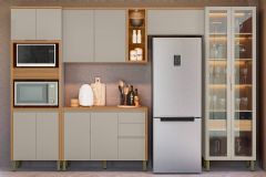 Cozinha Completa Linea Brasil 5 Peças Allure CP15