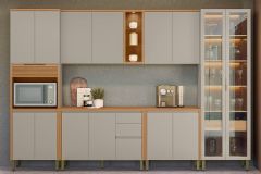 Cozinha Completa Linea Brasil 6 Peças Allure CP16