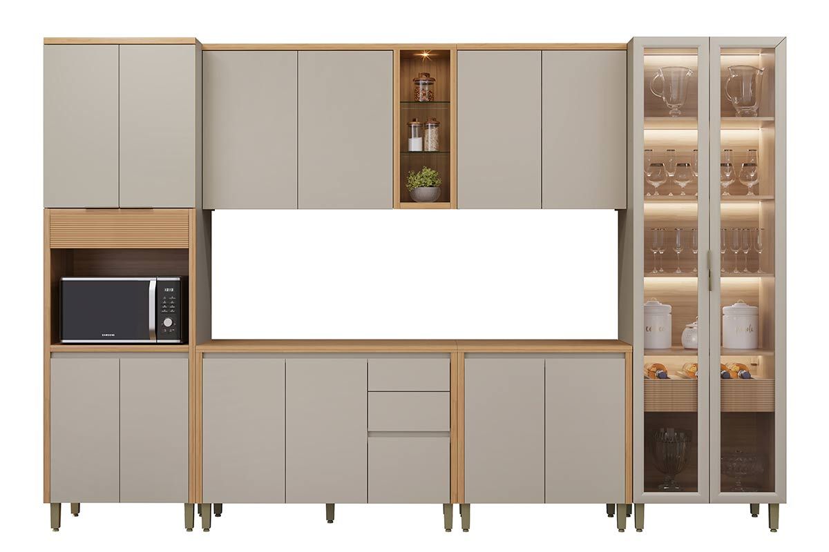 Cozinha Completa Linea Brasil 6 Peças Allure CP16