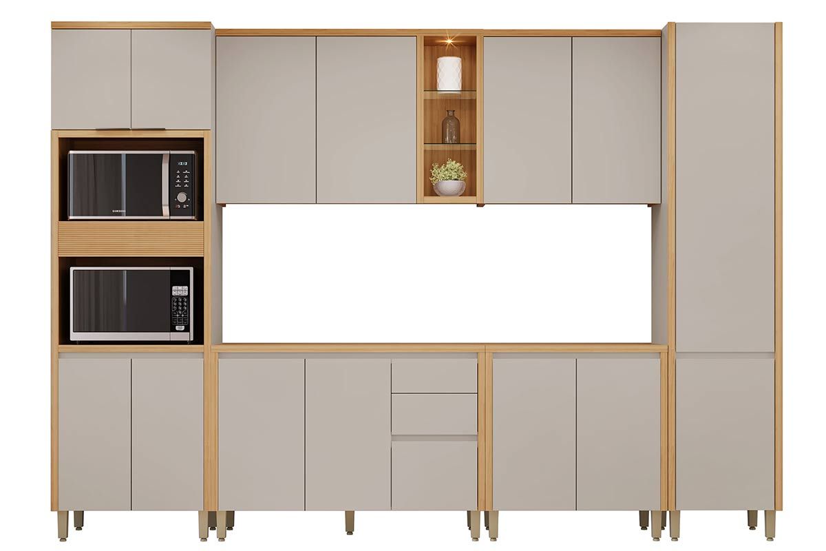 Cozinha Completa Linea Brasil 6 Peças Allure CP19