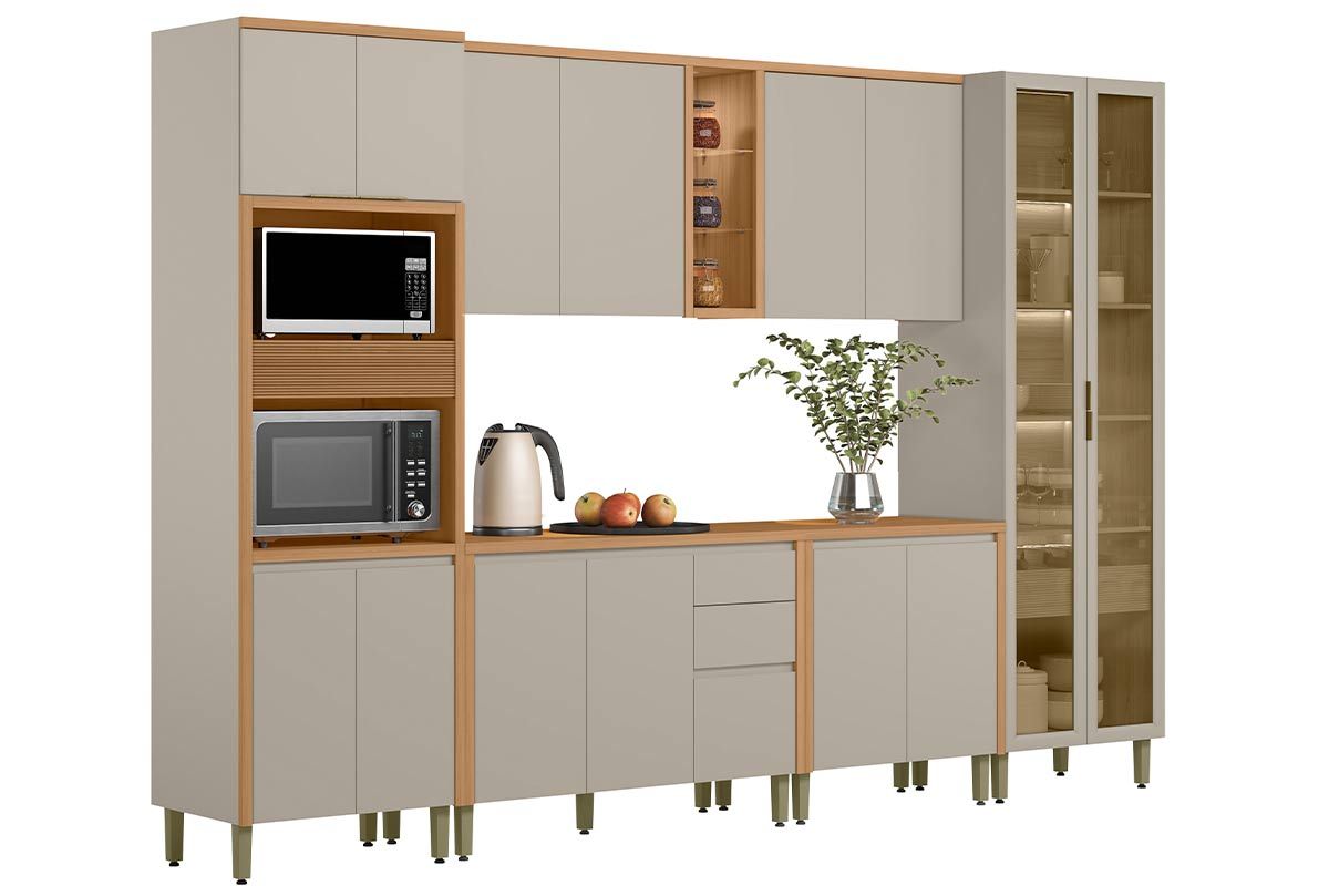 Cozinha Completa Linea Brasil 6 Peças Allure CP21